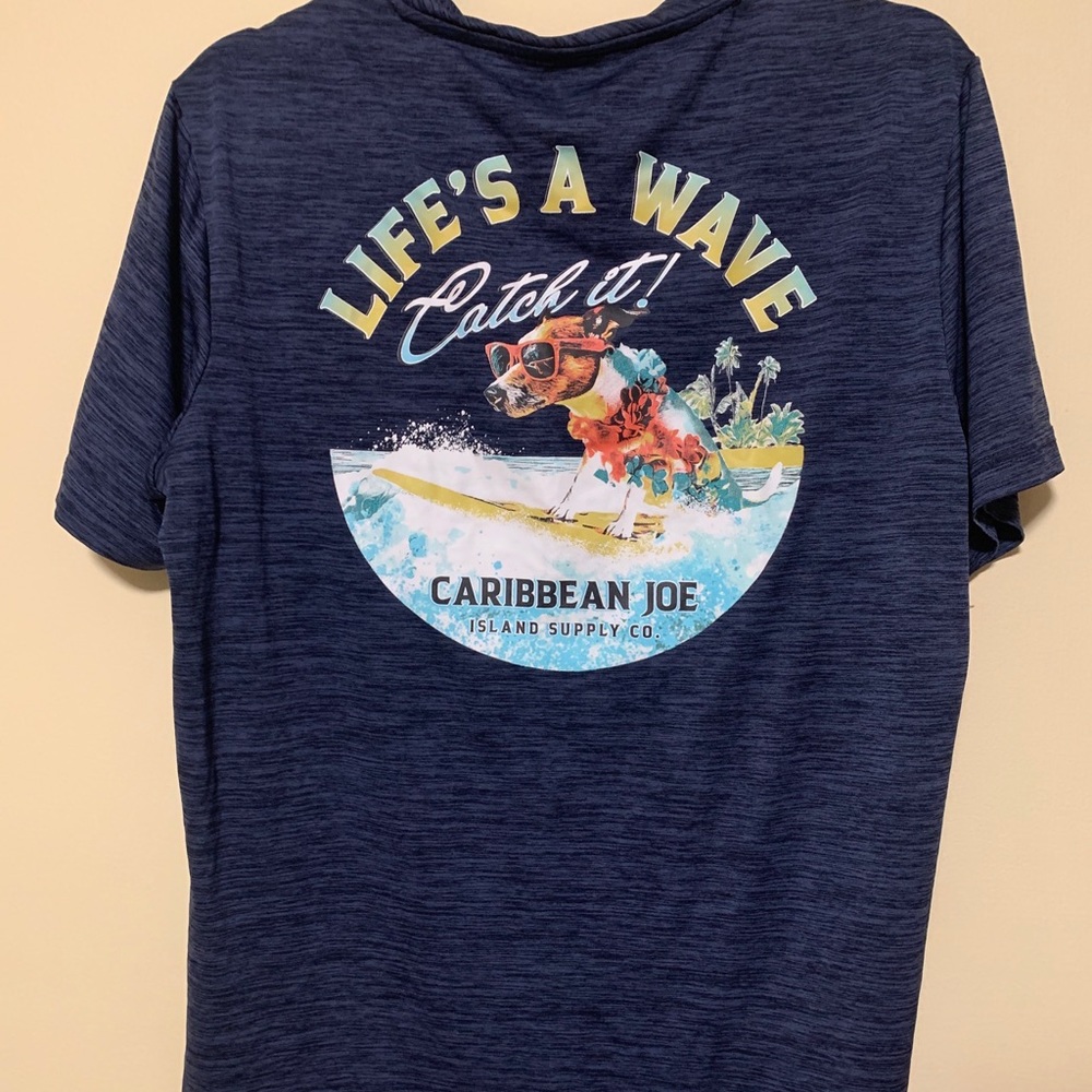 Men’s Caribbean Joe sun protection summer shirt